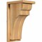 Ekena Millwork Yorktown Rough Sawn Corbel w/Backplate, Western Red Cedar, 8"W x 10"D x 18"H COR08X10X18YOR01RWR - alternate 1